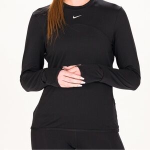 Nike Women's Black Long Sleeve Top